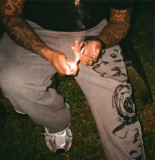 How "Eyeronic" Sweatpants