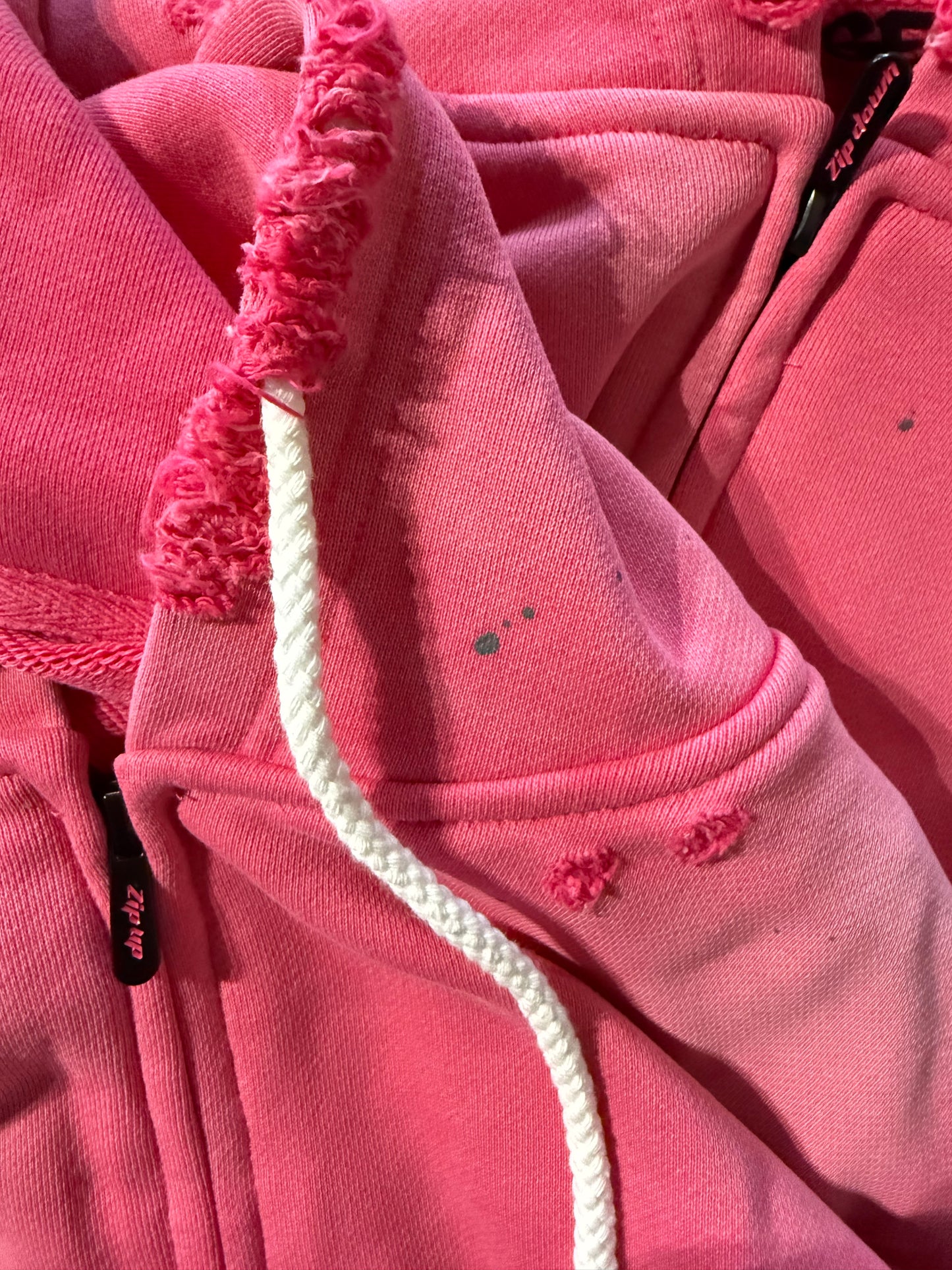 "What Up Dox ?" Base Color Zip Up