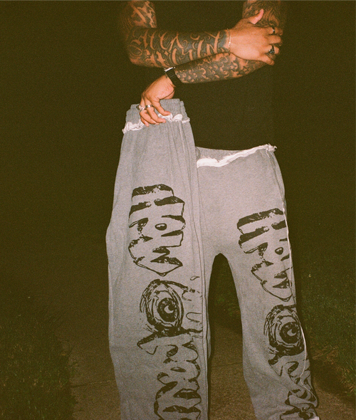 How "Eyeronic" Sweatpants