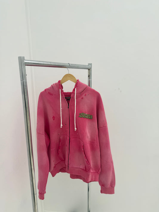 "What Up Dox ?" Base Color Zip Up
