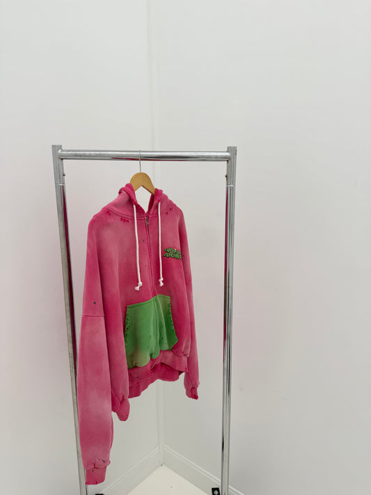 "Whats up Dox" Green Pocket Hoodie LIMITED