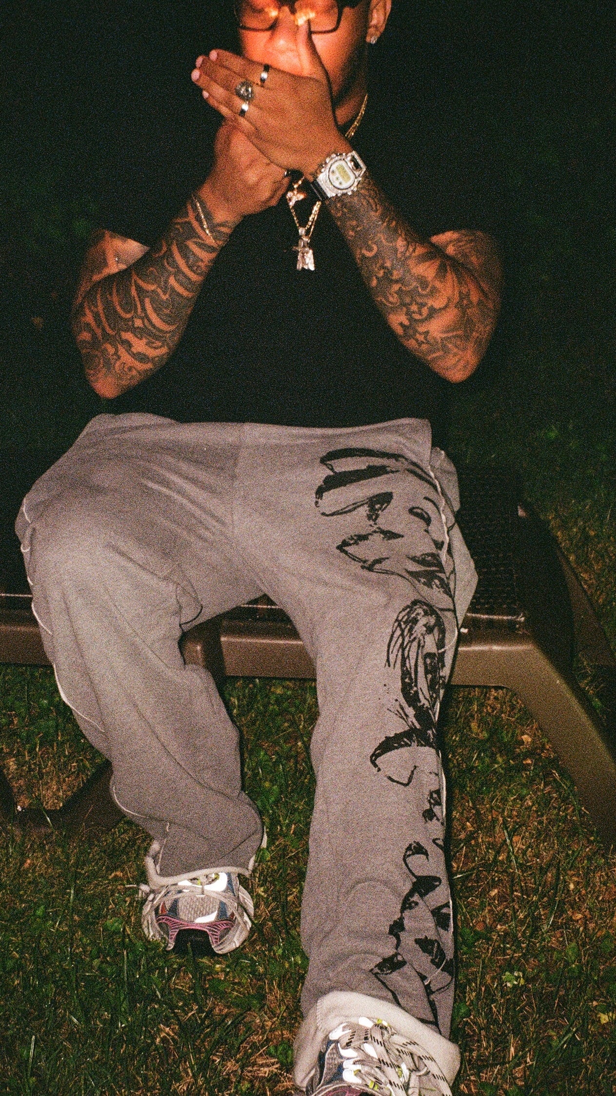 How "Eyeronic" Sweatpants