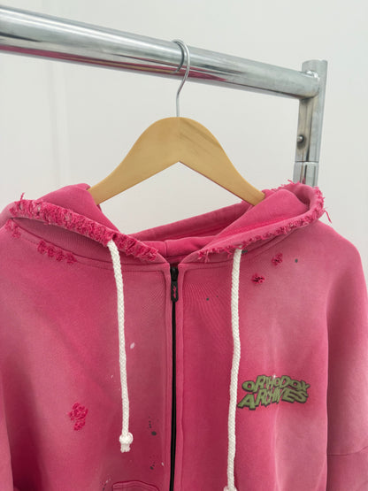 "What Up Dox ?" Base Color Zip Up
