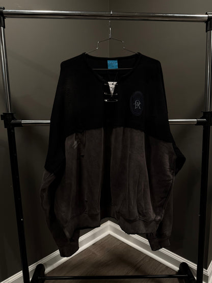 "Pin Thermal" Double  Layer Crewneck