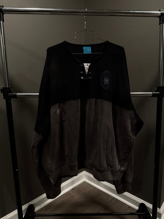 "Pin Thermal" Double  Layer Crewneck